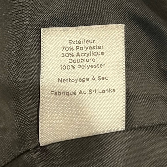 Talbots black and white houndstooth skirt 6P - Picture 4 of 7